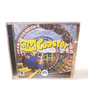 Sim Coaster PC (Electronic Arts, 2000) Amusement Park Simulation TESTED